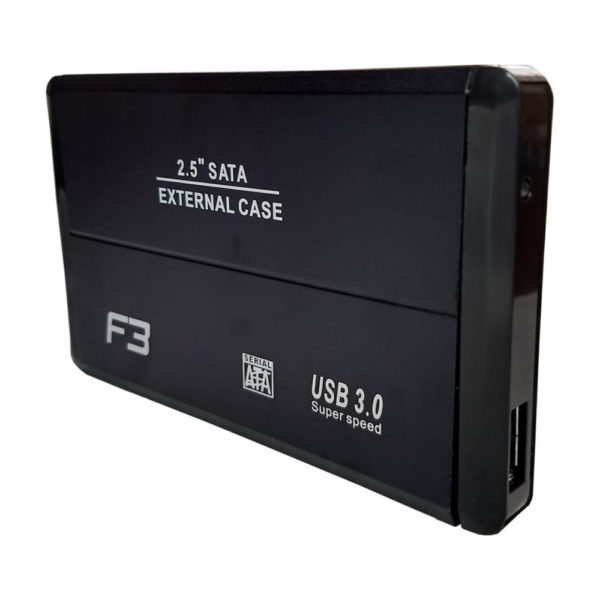 Case Externa Para Hd SATA 2,5" Usb 3.0 até 4TB CS-U3