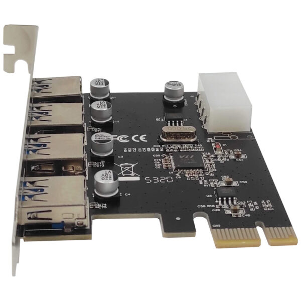 Placa Usb 3.0 Pci-Express 4 Portas 5gbps 4