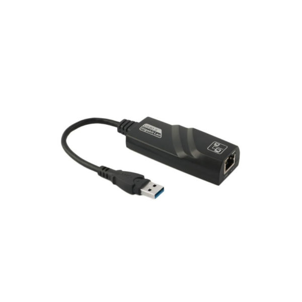 Cabo Adaptador de Rede USB 3.0 Para RJ45 10-100-1000Mbps JC-AD-RJ45