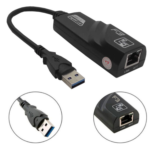 Cabo-Adaptador-de-Rede-USB-3.0-Para-RJ45-10-100-1000Mbps-JC-AD-RJ45-03