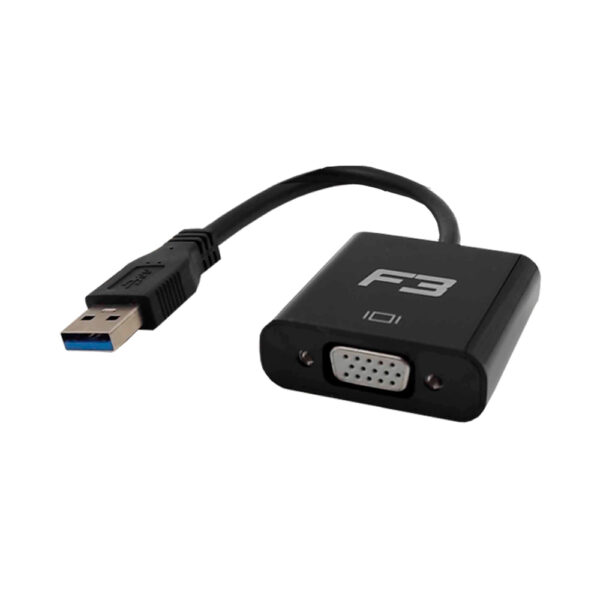 Cabo Adaptador Conversor USB 3.0 Para VGA Fêmea 1