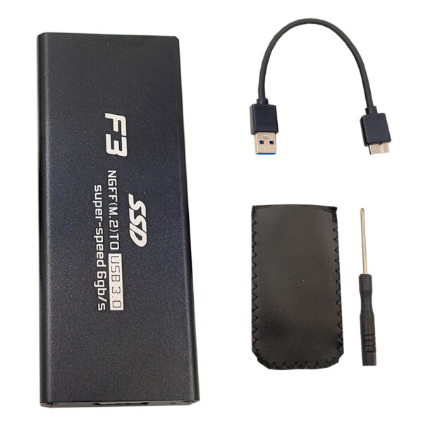 Case Adaptador SSD M2 SATA Para USB 3.0 5