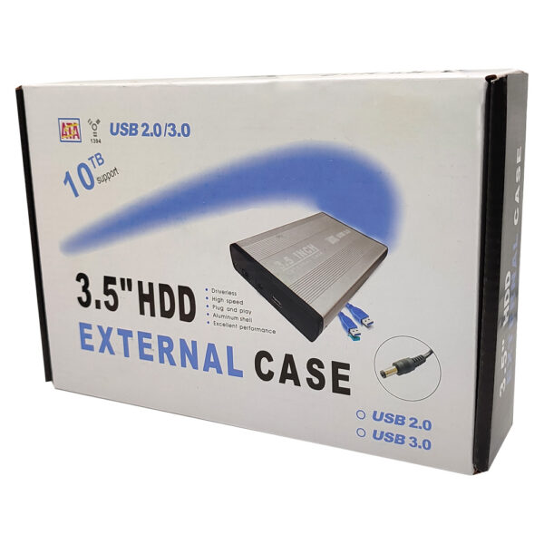 Case para Hd Externo 3,5 SATA USB 2.0 3