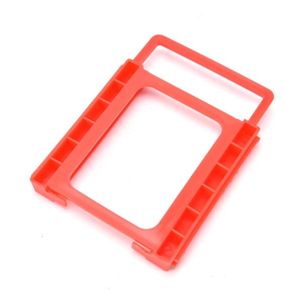 Suporte para 1 HDD e SSD plástico Vermelho 3