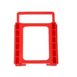 Suporte para 1 HDD e SSD plástico Vermelho