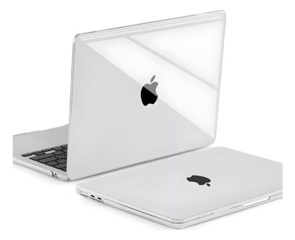 Case Capa Para Macbook Air 15.3 Pol Chip M2 A2941 Transparente 3